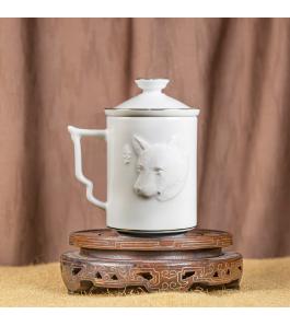 《千岁杯.生肖狗》茶漏杯