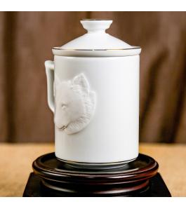 《千岁杯.生肖狗》茶漏杯