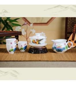 《百年好合》功夫茶具