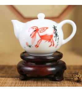 《十二生肖.羊》西施壶